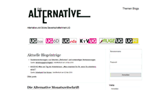 Desktop Screenshot of diealternative.org